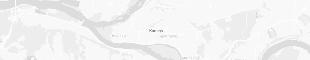Map of Kaunas