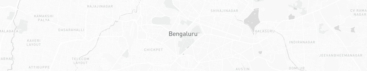 Carte de Bangalore