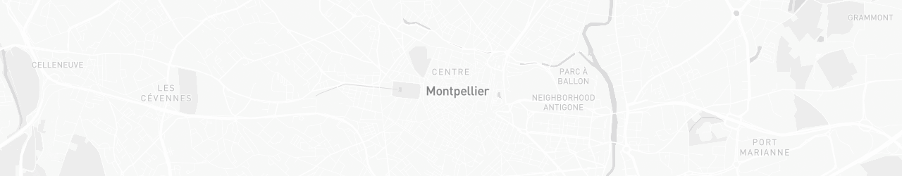 Carte de Montpellier