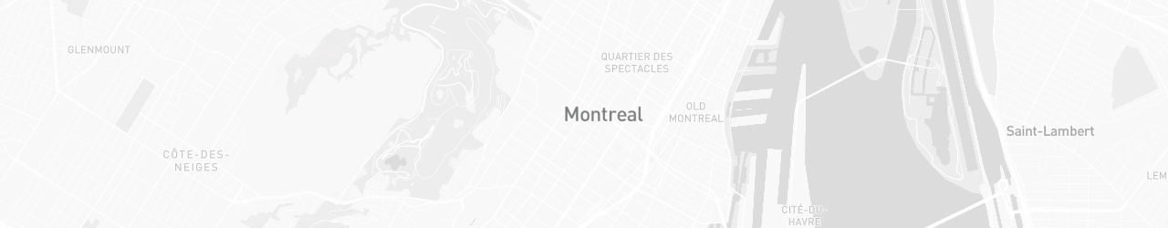 Carte de Montréal