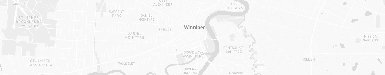 Carte de Winnipeg